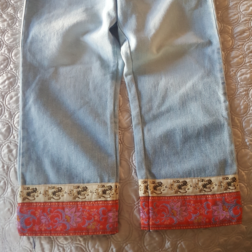 Vintage London Jean Denim Capris